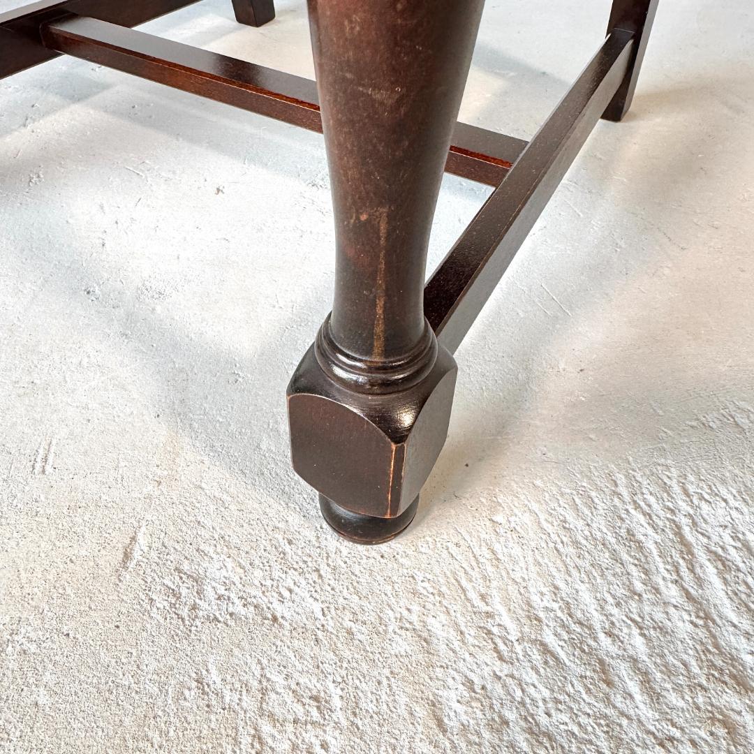 ④北海道民芸家具　椅子　樺材　ヴィンテージ