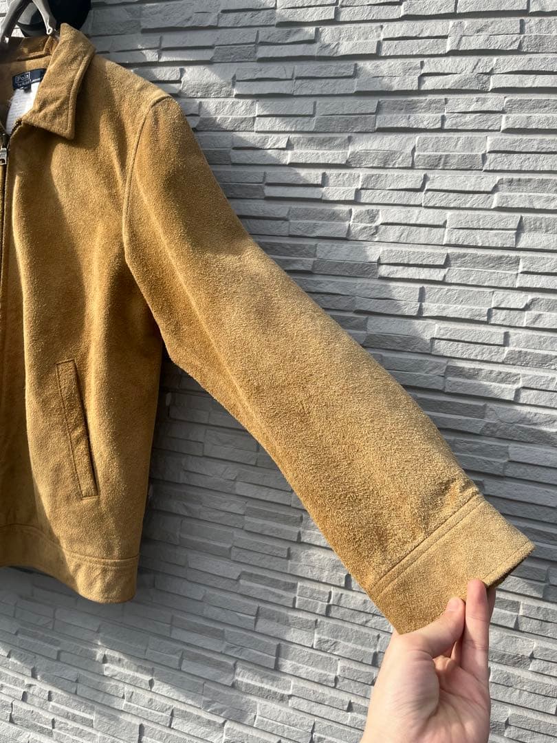 S*n様 希少　Polo by Ralph Lauren スエード　レザー　ジャ