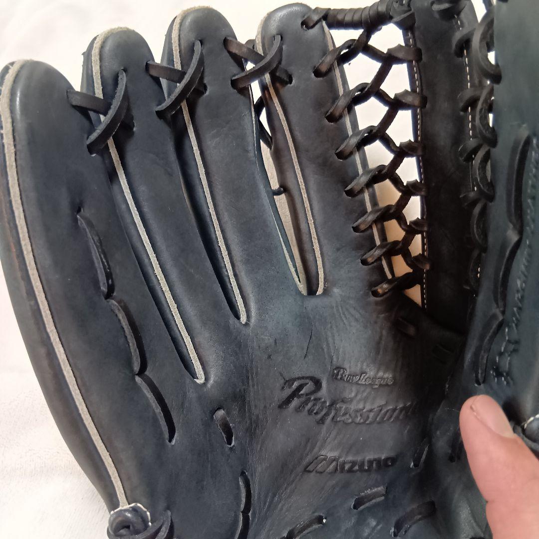 【極美品・イチローモデル】ミズノ 一般軟式グローブ ビューリーグ 外野手用