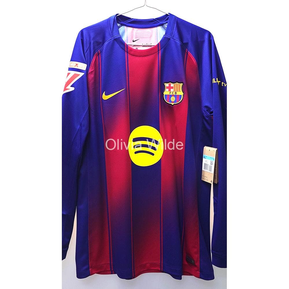 [正規品] FCバルセロナ 長袖ユニフォーム 25-26 #3 BALDE