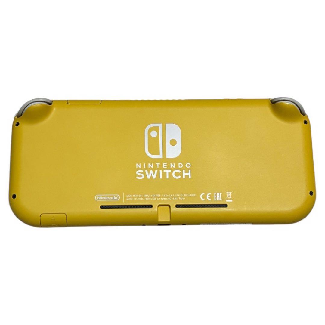 Switch Lite イエロー 外箱充電器セーフティーガイドSDカード付き