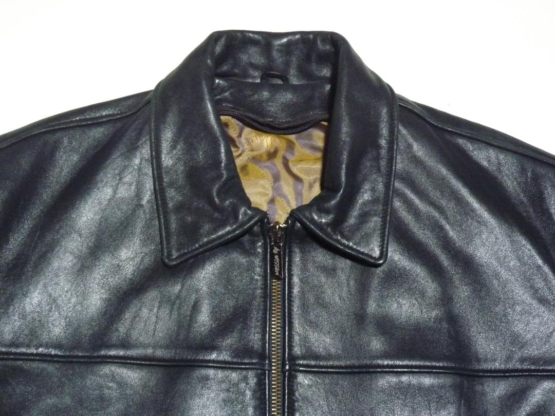 PB　訳有AL WISSAM　アルウィッサム　レザージャケット　2XL程度