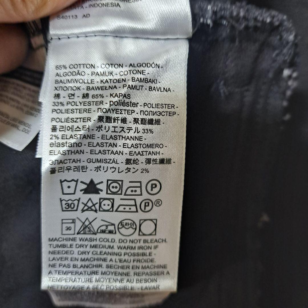 Levi's ブラック デニムジャケット S