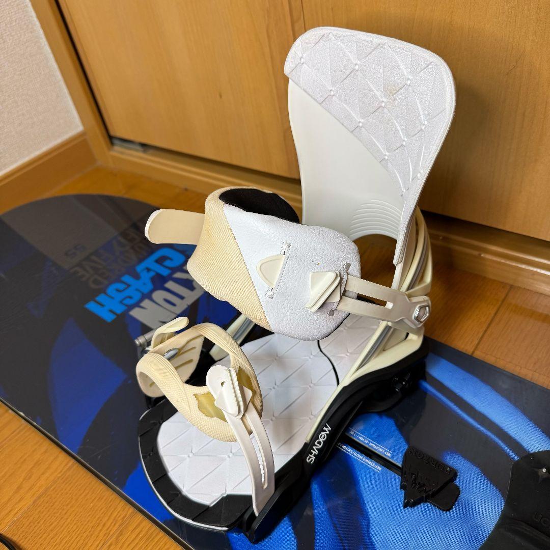 2点セット BURTON CLASH SALOMON SHADOW 初心者