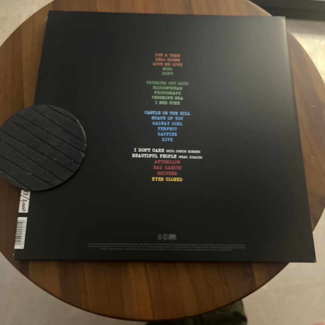Ed Sheeran – +-=÷× (Tour Collection)レコード