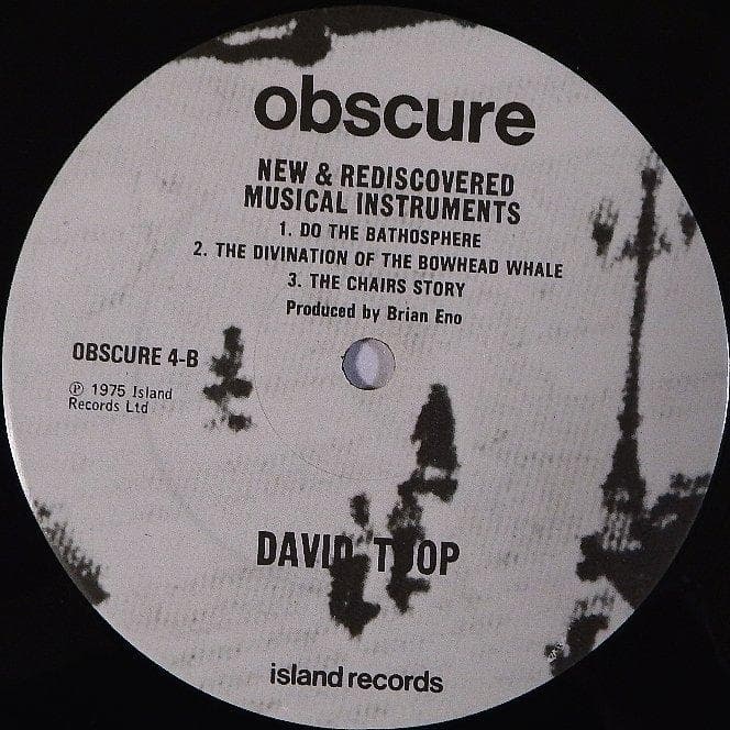 David Toop/Max Eastley 初回UKオリジナル アンビエント