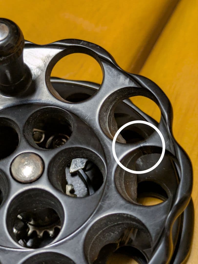 フジリール FPR25 改穴開け加工9穴シングル　 ヘチリール タイコリール