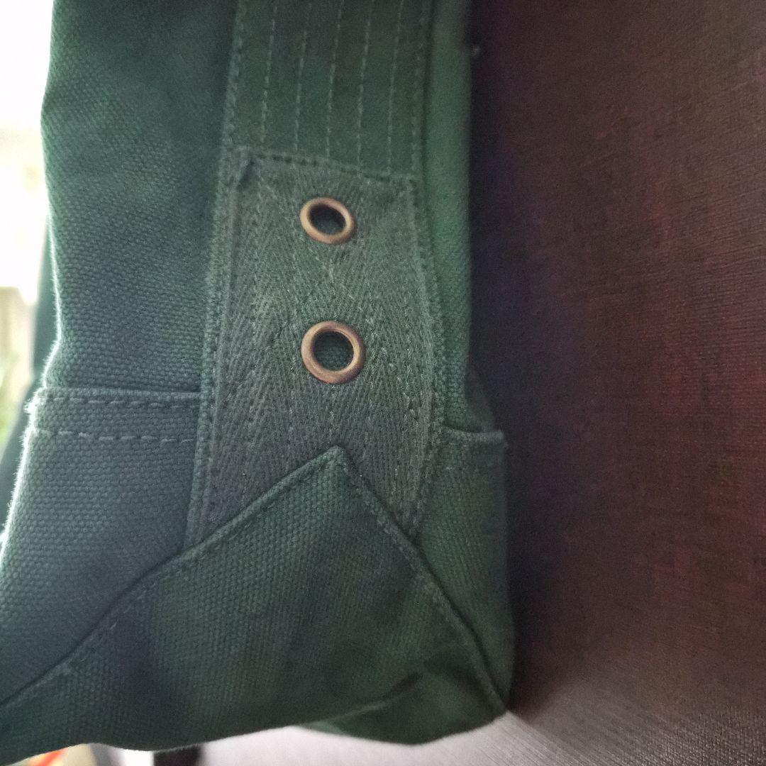 ポロ馬刺繍 グリーン トートバッグ