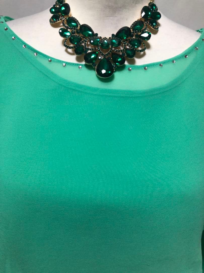 社交ダンス練習着パーティー。クリエイトサン現行デザイン上下セットアップドレス