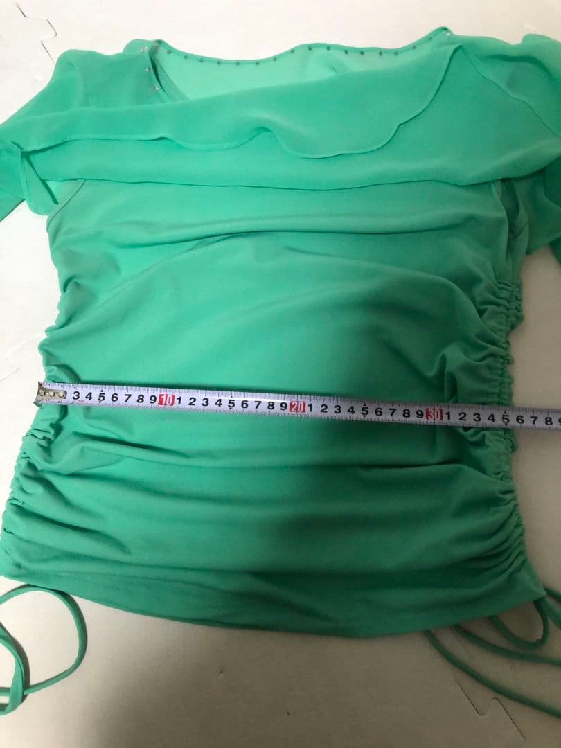 社交ダンス練習着パーティー。クリエイトサン現行デザイン上下セットアップドレス