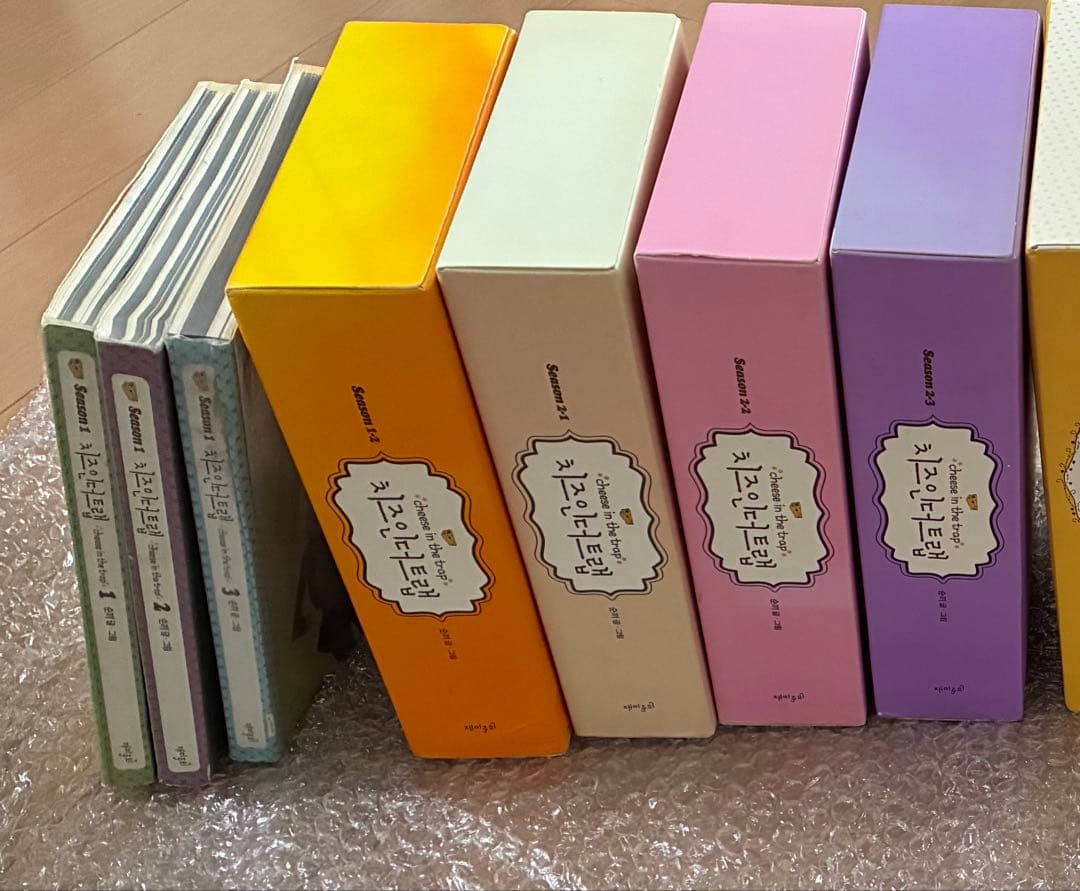 チーズインザトラップ　韓国版　漫画　全巻セット　season1.2 15冊セット