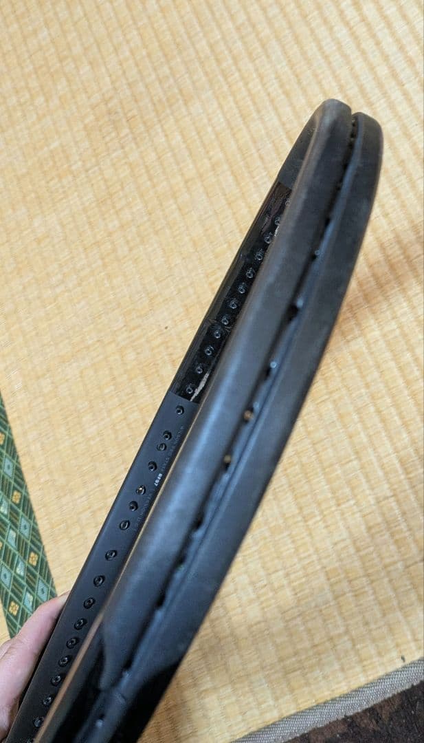 wilson プロスタッフrf97オートグラフ v12ブラックインブラック