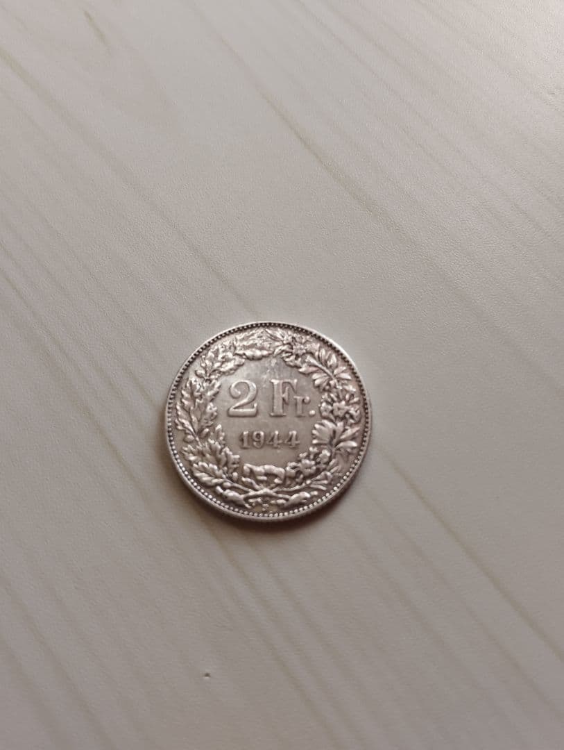 フランスとスイス銀貨