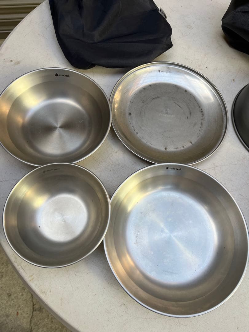  peak スノーピーク ヤエンクッカー1500 & テーブルウェア
