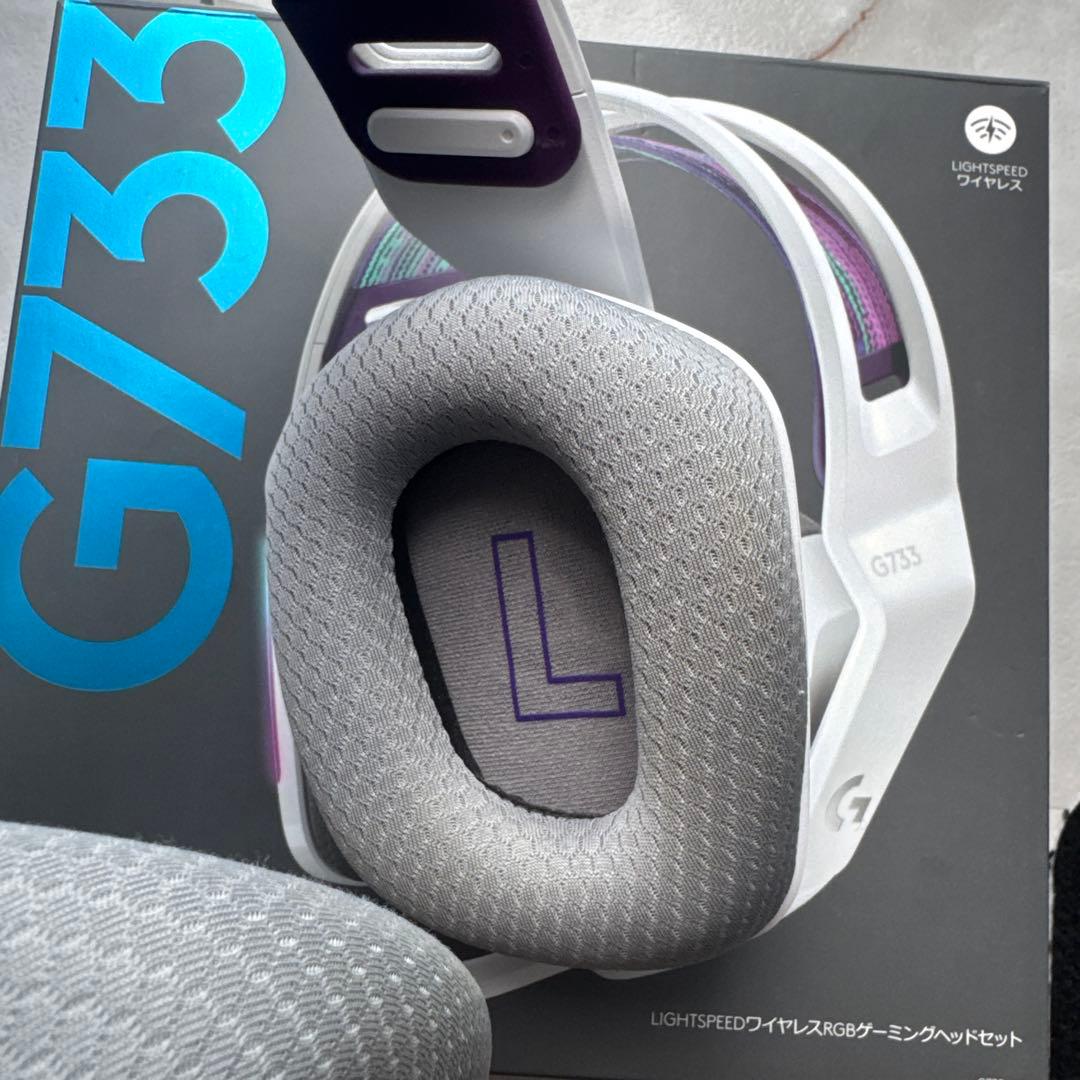 Logitech G733 ワイヤレスゲーミングヘッドセット