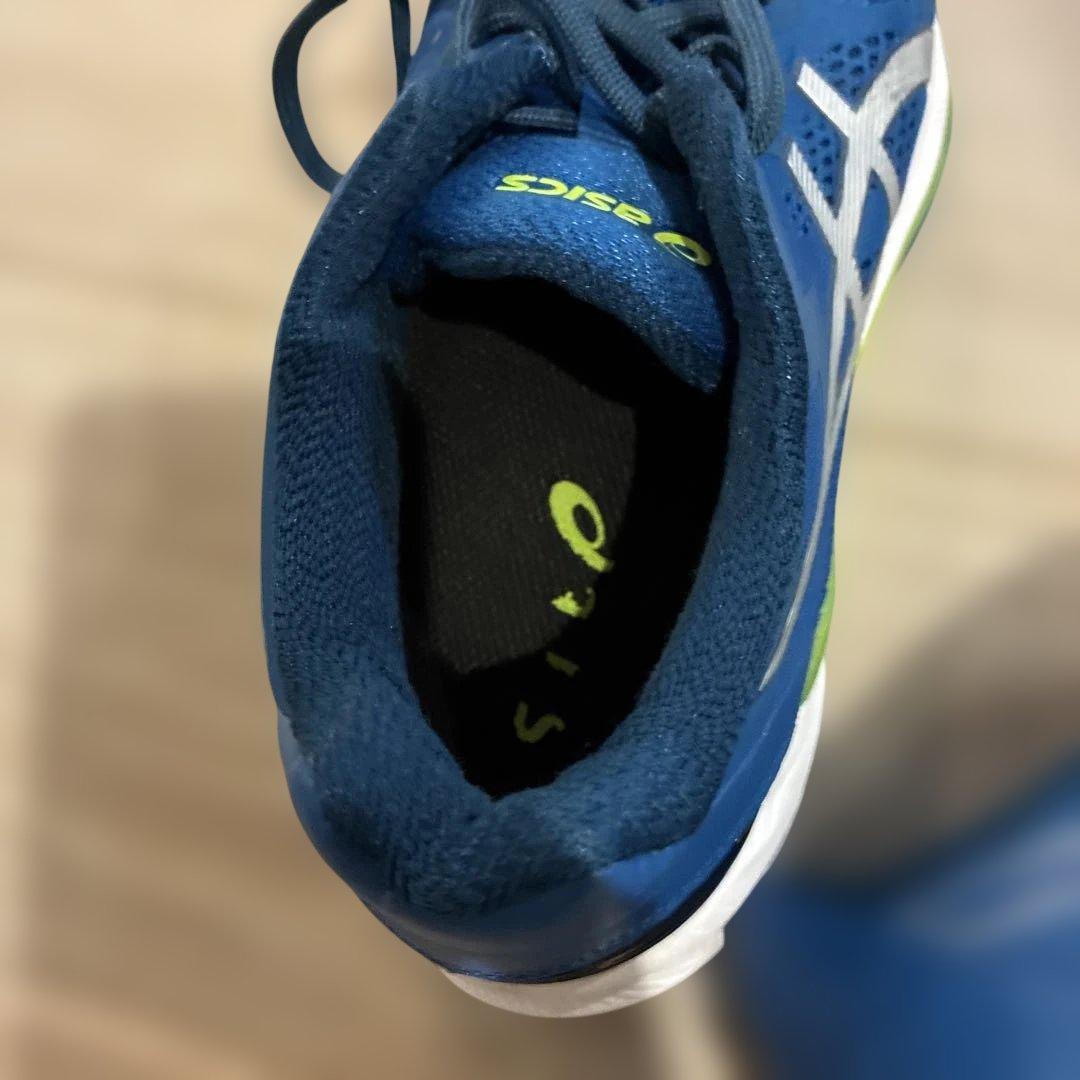 asics DYNAWARP バレーボールシューズ 青　25.5cm