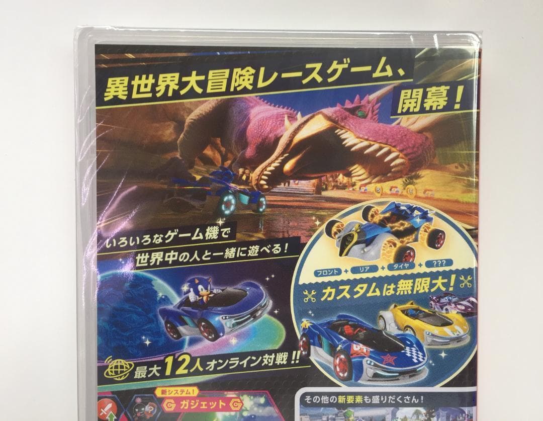 新品 Switch ソニックレーシング クロスワールド 封入特典付 即購入OK