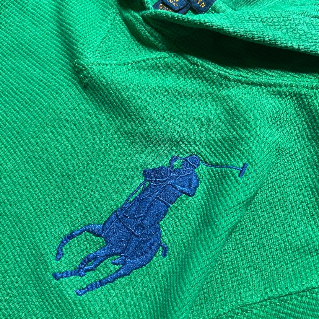 Y2K Polo Ralph Lauren 短丈　サーマル　パーカー