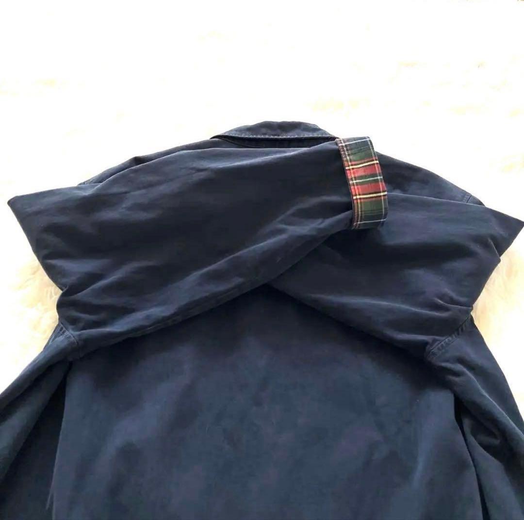 ポロラルフローレン　スウィングトップ ネイビー　赤チェック