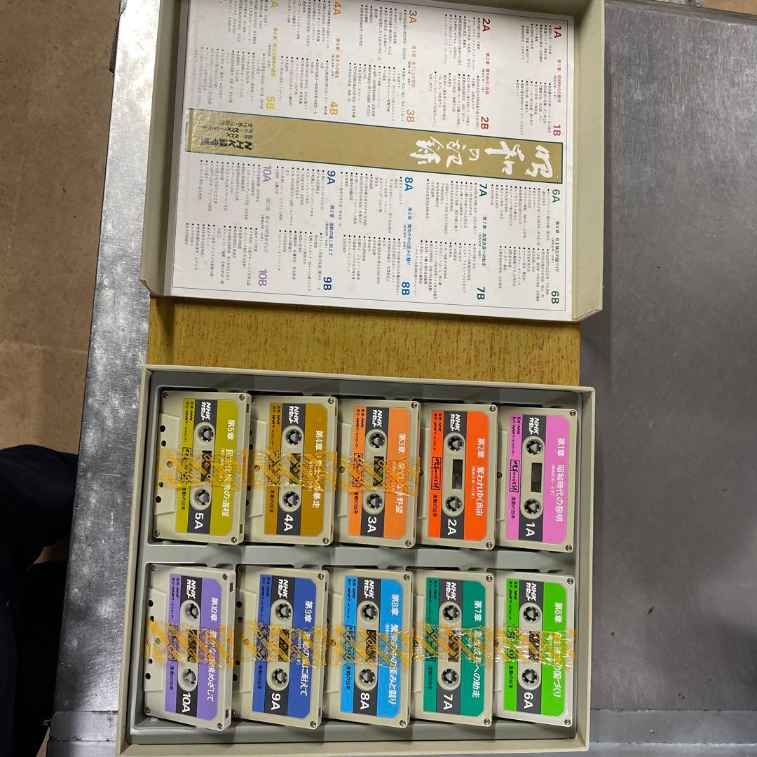 昭和の記録　激動の55年　NHKカセット