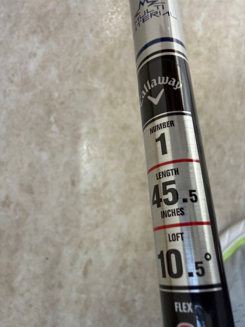 パラダイムAIスモーク　MAX 10.5 純正シャフトS 未使用　ドライバー