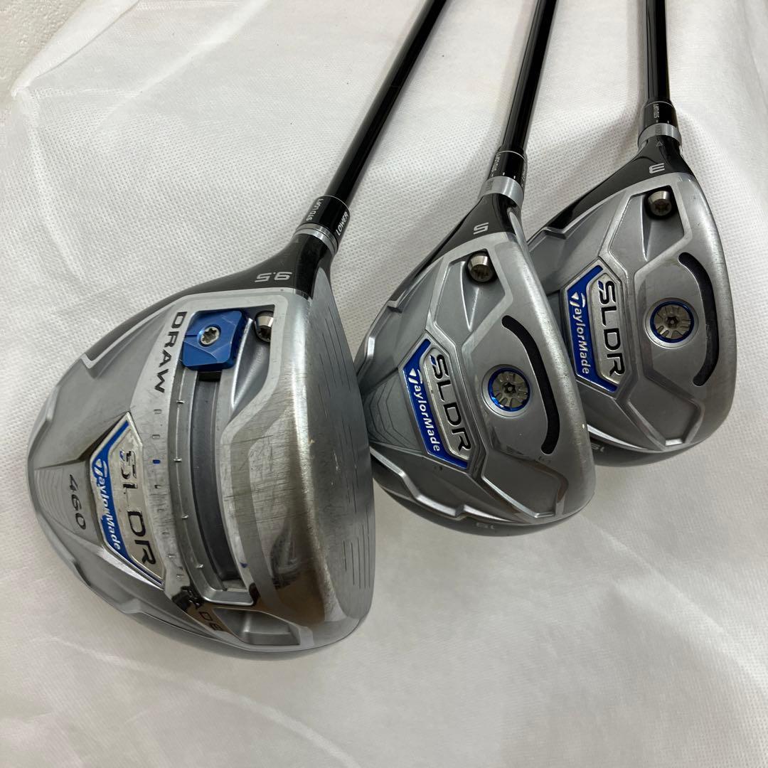 最終値下げ　TaylorMade SLDR 3本セット/レフティー