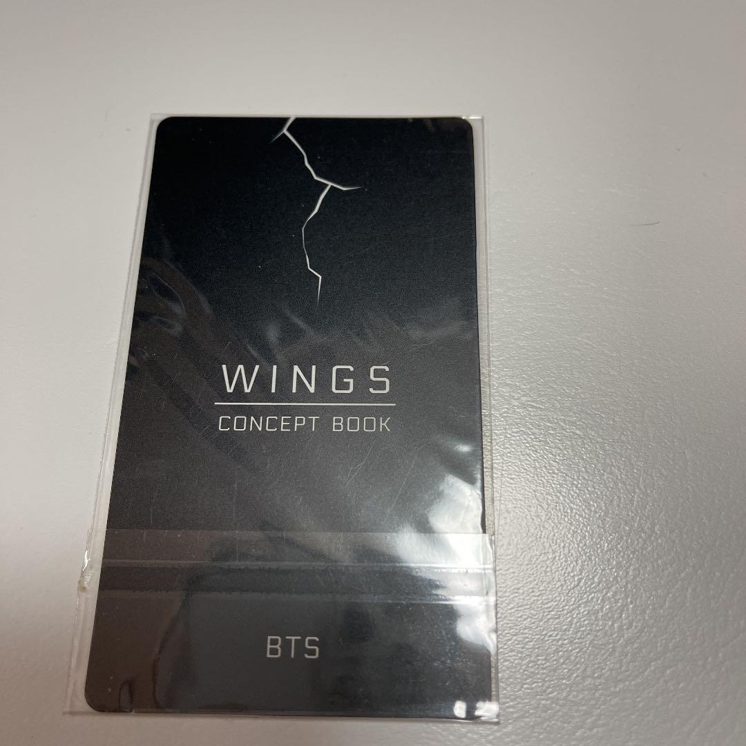 BTS WINGS コンセプトブック レンチキュラートレカ
