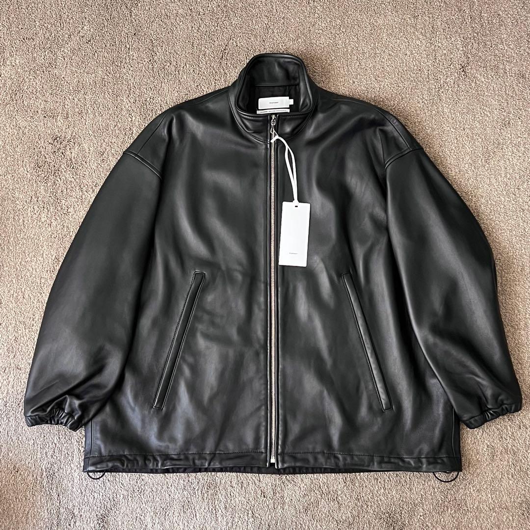 ジャケット・アウター Graphpaper Sheep Leather Track Blouson 1