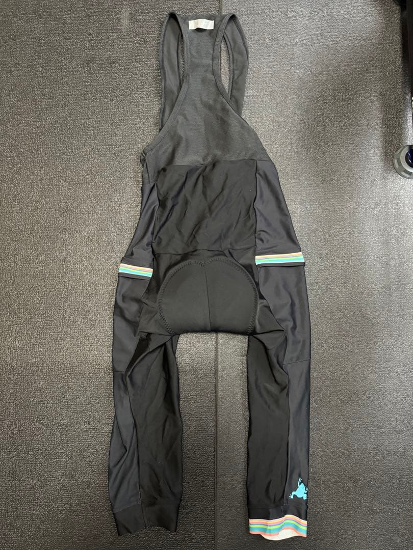 無事カエル　7分丈ビブタイツ　サイドポケット付