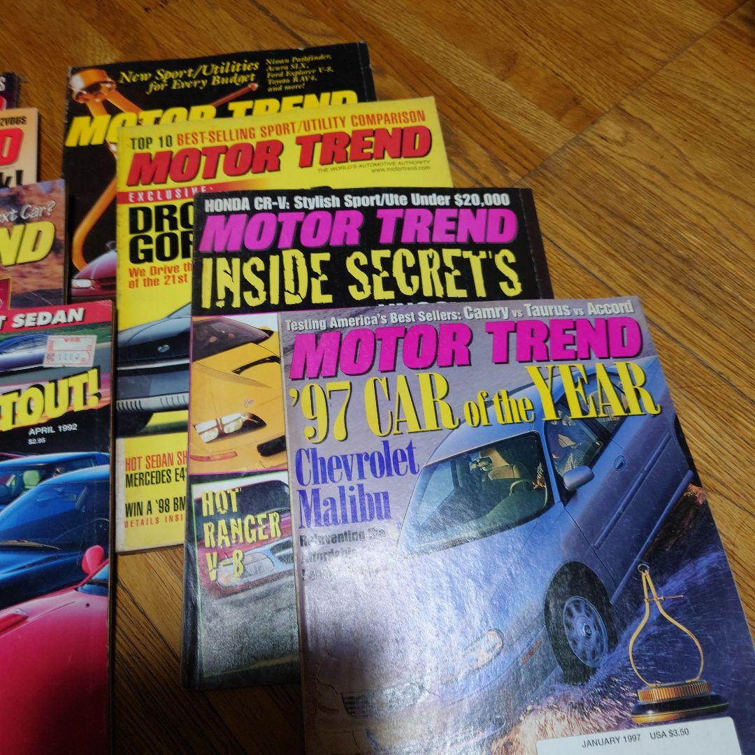 激レア　廃盤　アメリカ輸入　モータートレンド　ローライダーマガジン　セット