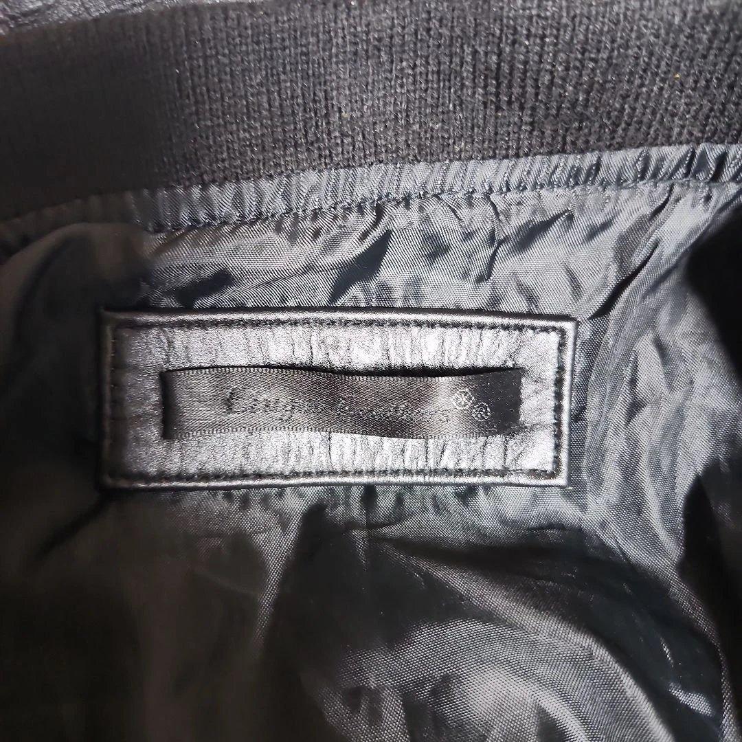 ブラックライダースジャケット　3L