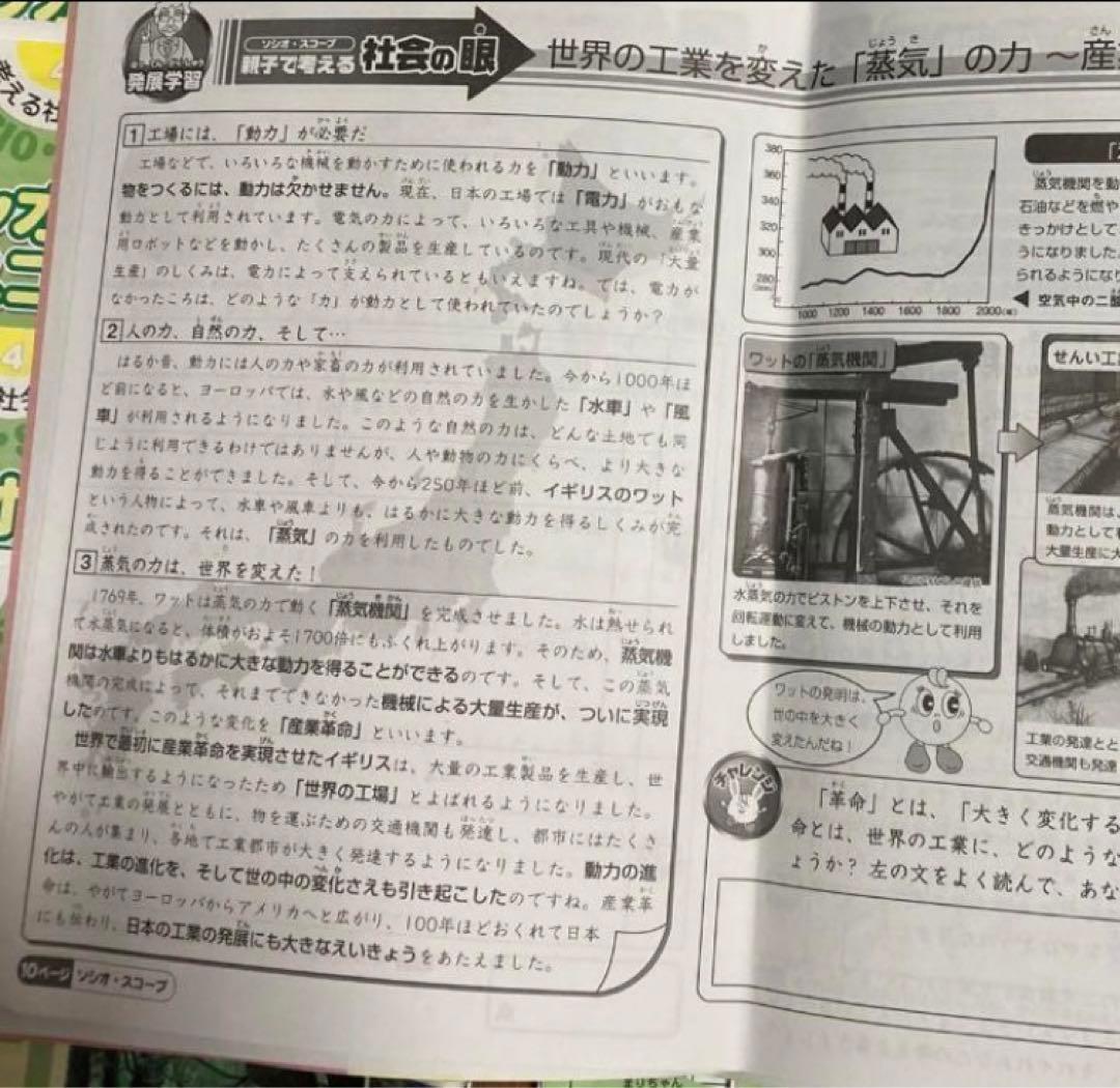 サピックス小4 社会デイリー2021年度版01-36通常授業テキスト1年分です。