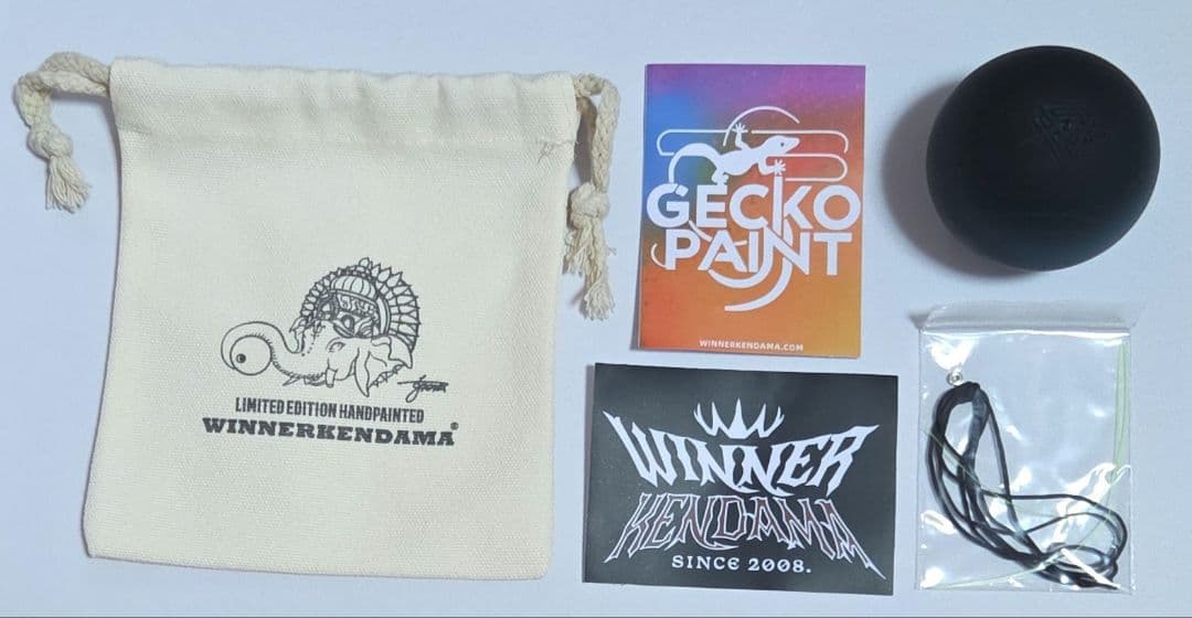 Winner Kendama Gecko paint Phantom 玉のみ