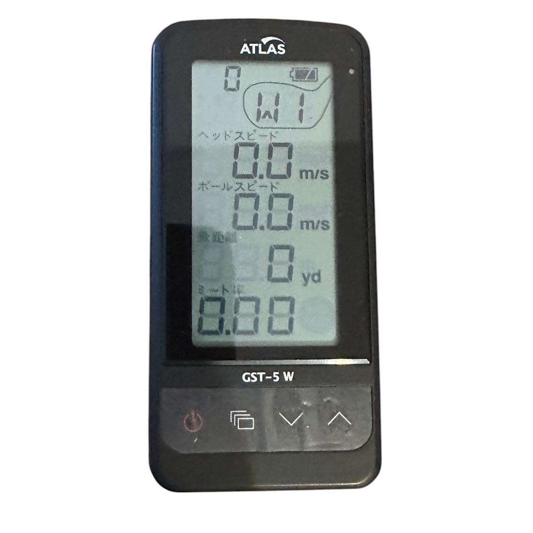 ユピテル ゴルフスイングトレーナー ATLAS GST-5 W 動作良好