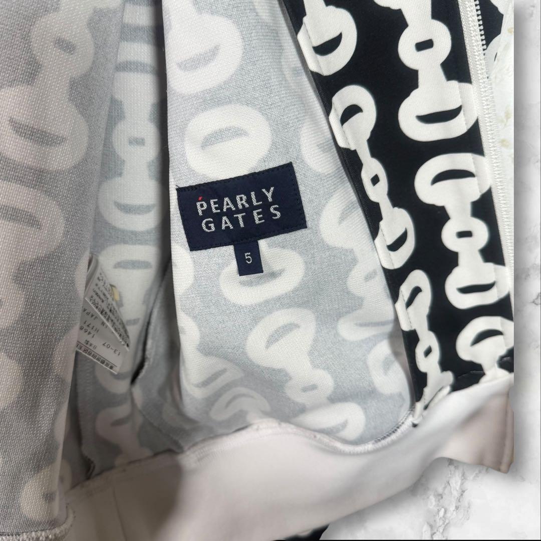 PEARLY GATES パーリーゲイツ チェーン総柄 ジップアップジャケット