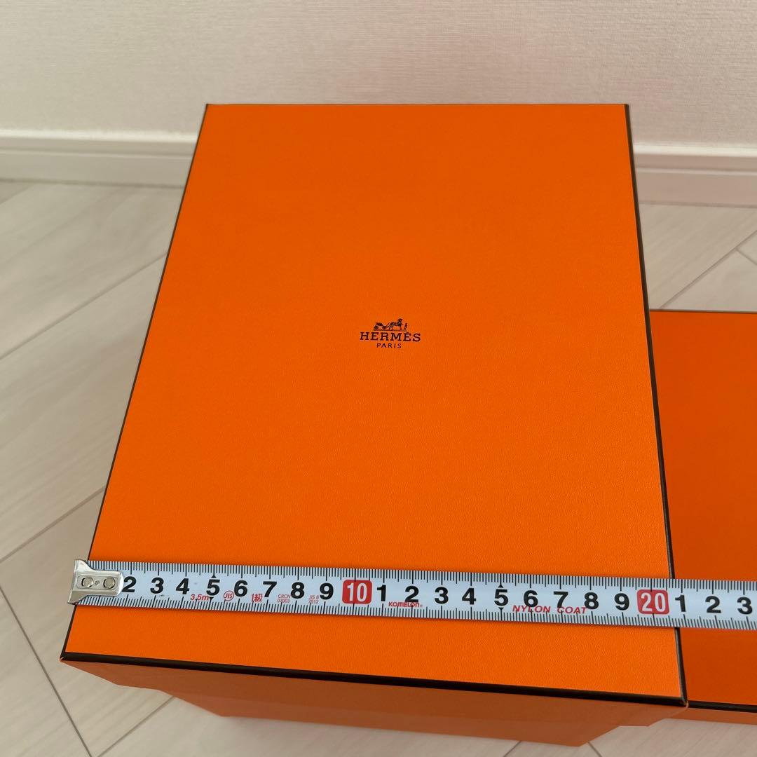 値下げ　エルメス　HERMES ピコタン18 PMオレンジボックス　おまけの箱付