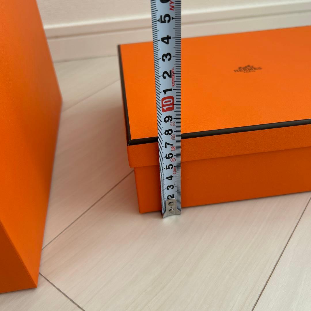 値下げ　エルメス　HERMES ピコタン18 PMオレンジボックス　おまけの箱付