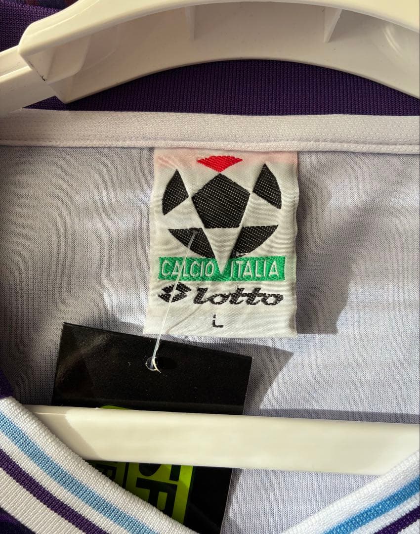 【激レア】ACフィオレンティーナ 92-93 ホーム ユニフォーム 長袖 7UP