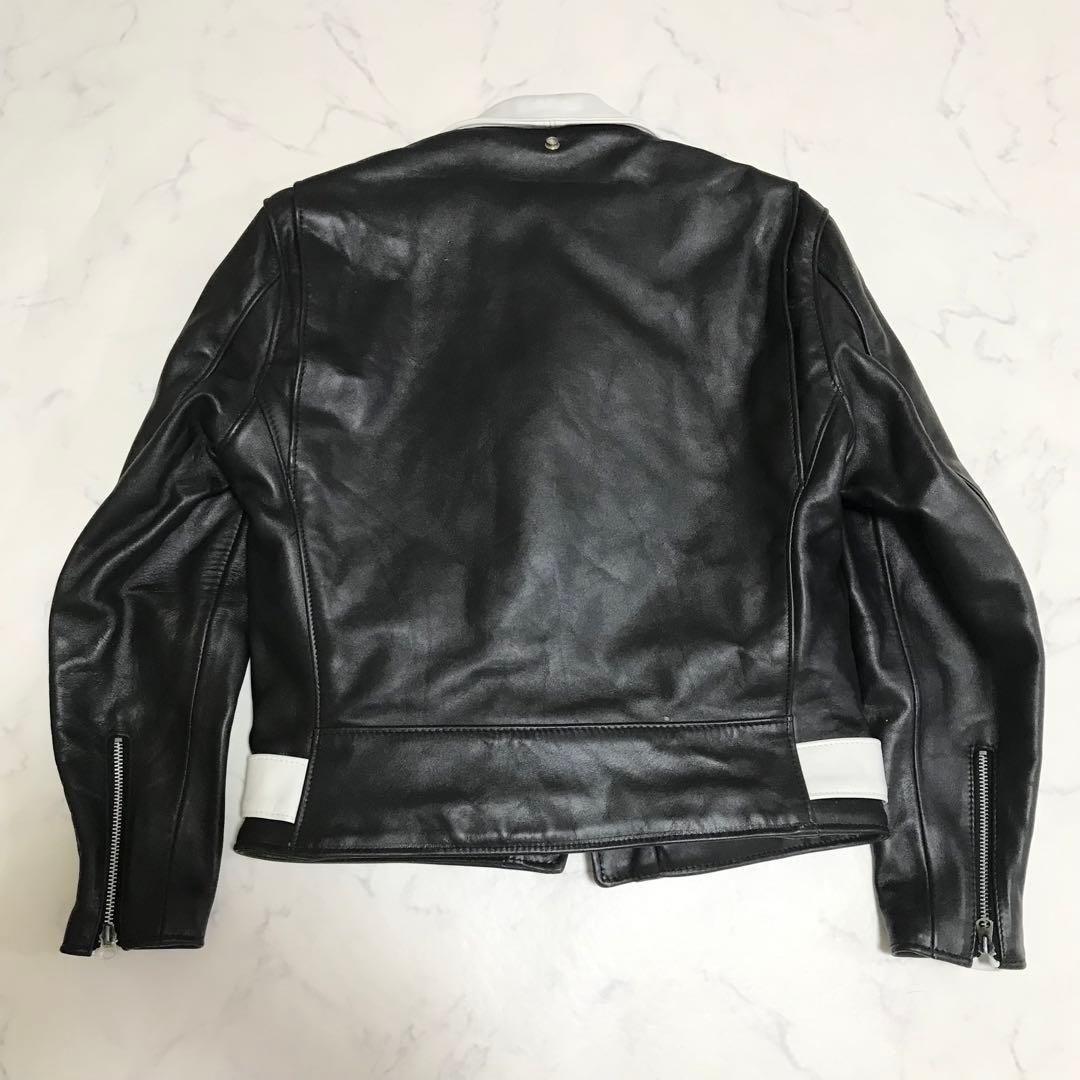 【サイズ40】ショット ダブルライダース ワンスター ツートン