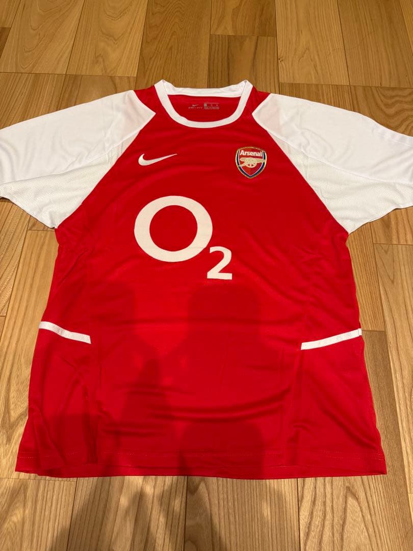 ピレス 直筆サイン入りユニフォーム アーセナル Arsenal