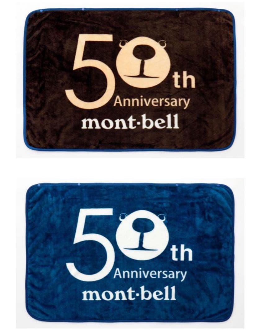 mont-bell モンタベアブランケット 50周年記念　新品未使用　ブラウン