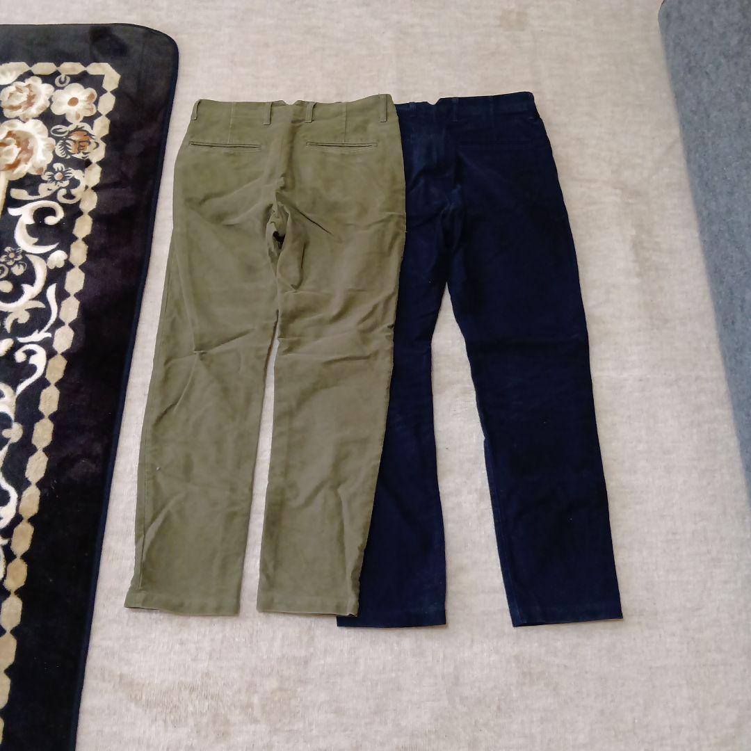 FOB　FACTORYモールスキントラウザーズ2本セット　品番0453