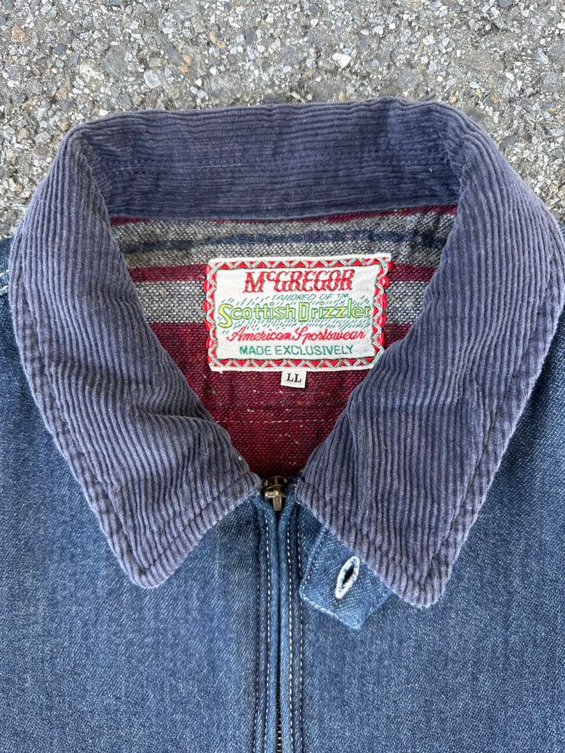 マックレガー McGREGOR メンズ デニム ドリズラー ジャケット ブルゾン