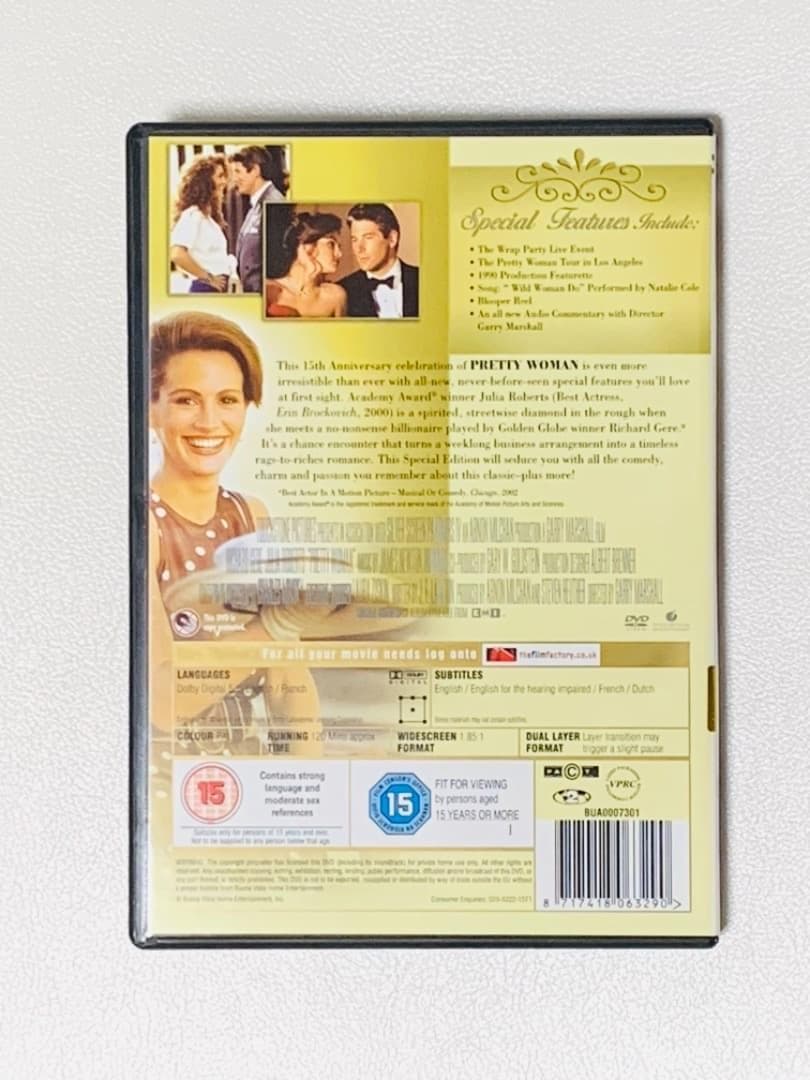 DVD ジュリアロバーツ3枚セット　語学勉強希少教材　英・仏・西語他外国語