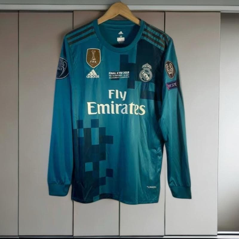 17-18 レアル・マドリード ロナウド 長袖 シャツ 7番