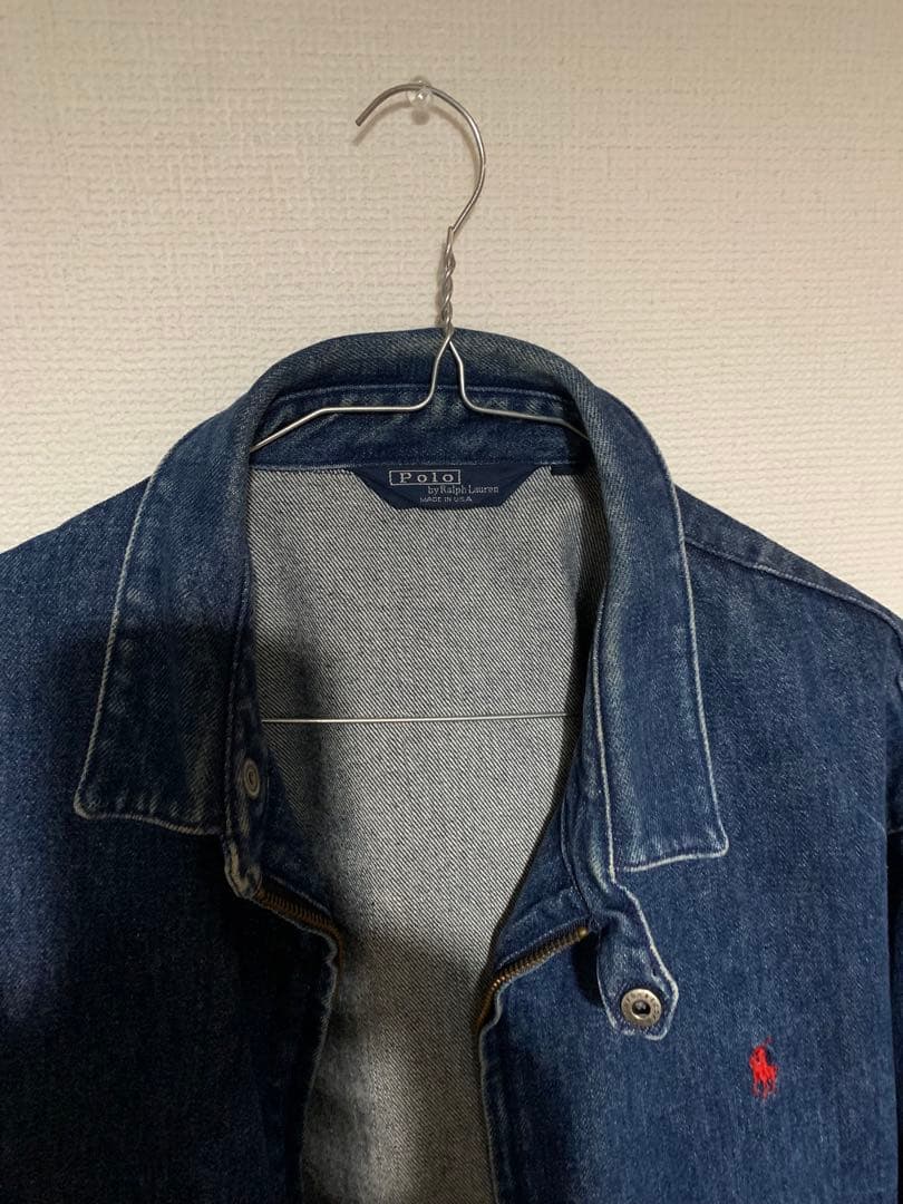 ポロラルフローレン　デニムスイングトップ　アメリカ製