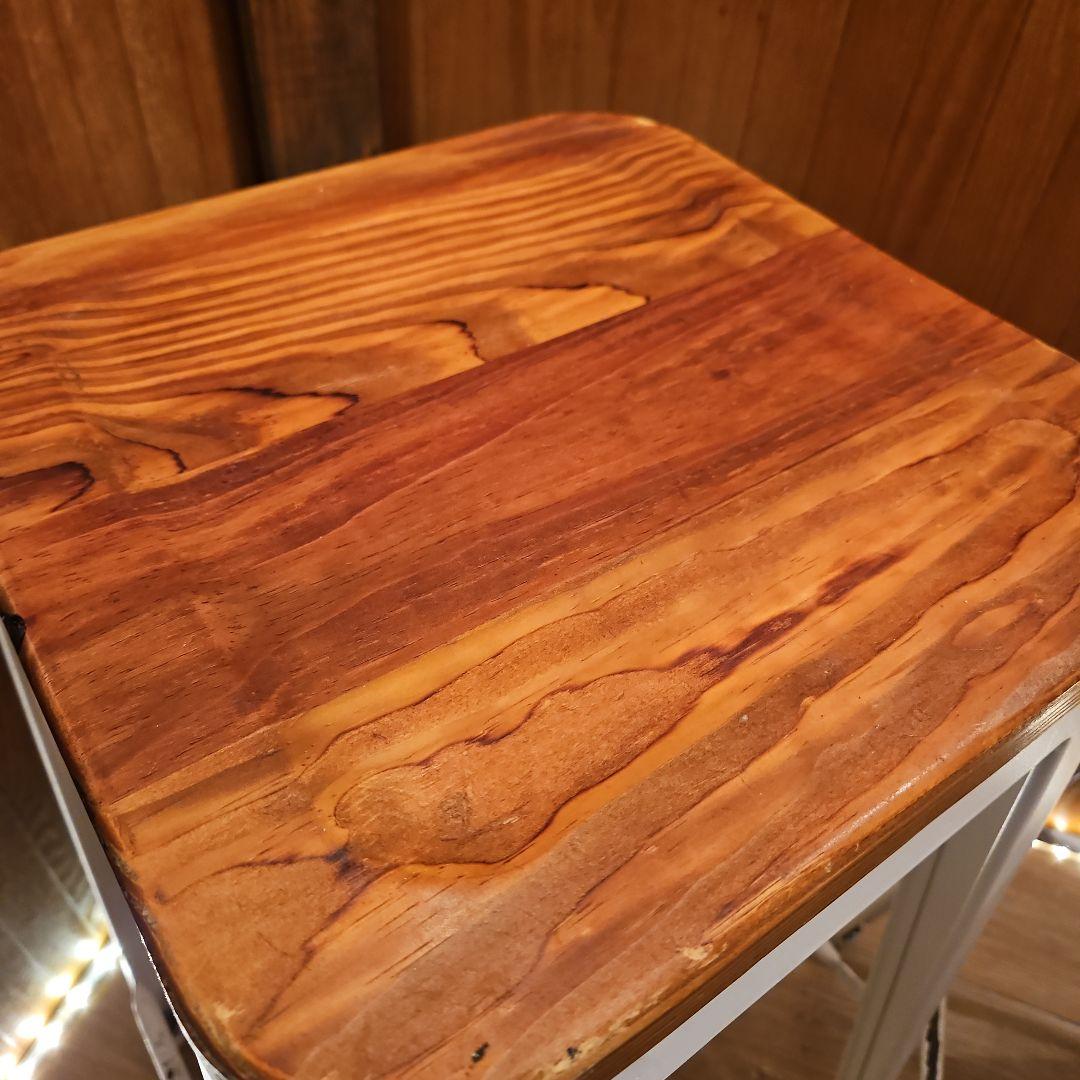 ２脚セット スタッキングスツール ヴィンテージスツール カウンターチェア