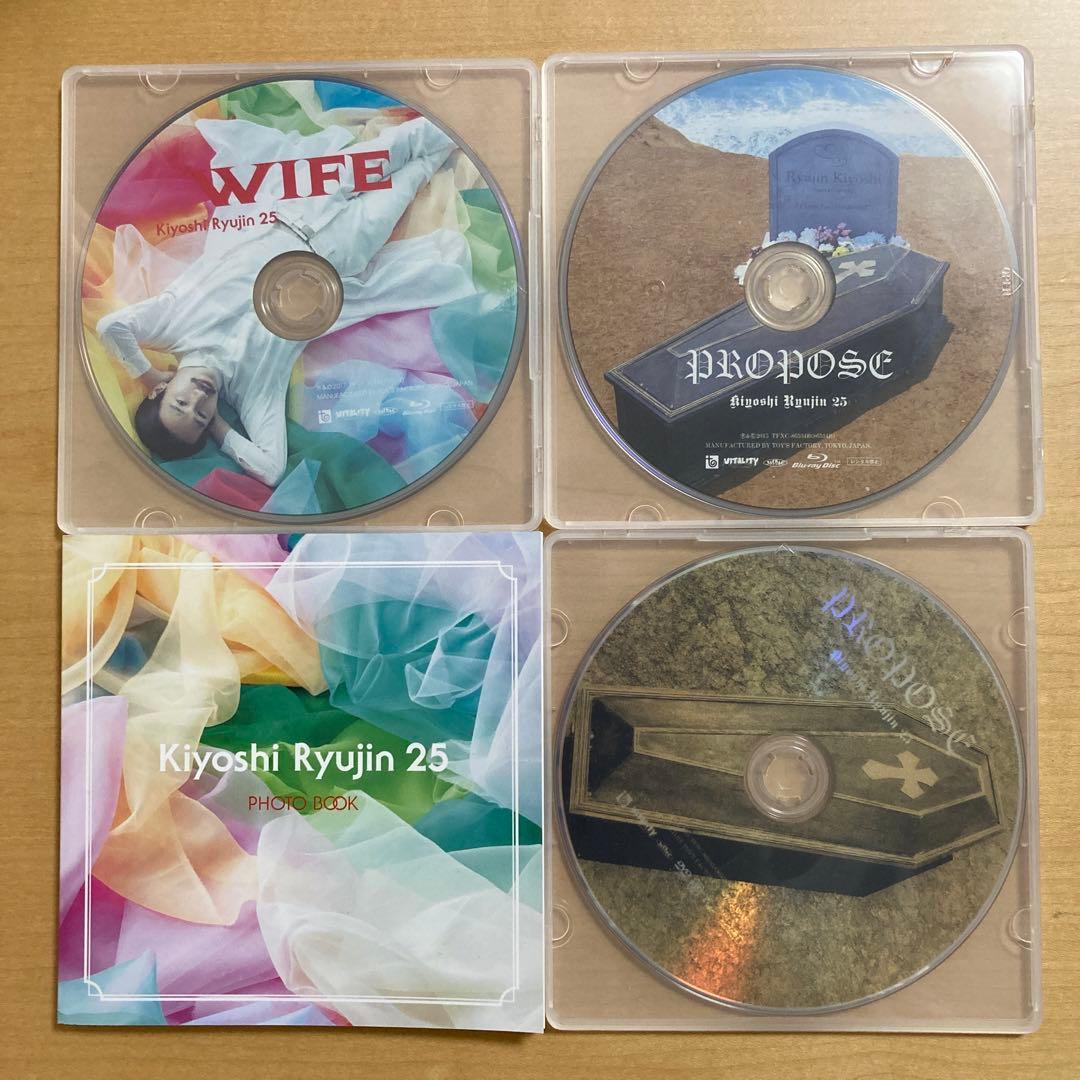 【引退品】清竜人25 CD3枚とDVD11枚（おまけ含む）とBlu-ray2枚