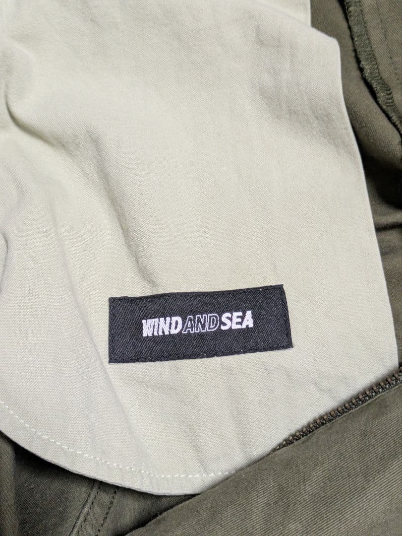 WIND AND SEA ウィンダンシー カーゴパンツ オリーブ
