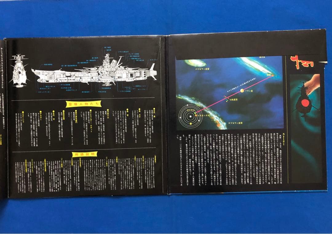 LP♢宇宙戦艦ヤマトサウンドトラック盤♢帯付♢CS-7033♢うg5048w49